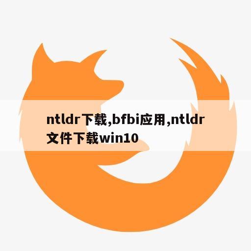 ntldr下载,bfbi应用,ntldr文件下载win10